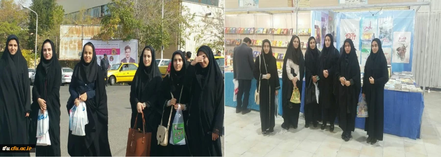 بازدید دانشجومعلمان پردیس فاطمه الزهرا(س) تبریز از نمایشگاه بین المللی کتاب  2