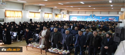 برگزاری جشن آغاز امامت امام عصر(عج) در پردیس فاطمه الزهرا(س) با حضور نماینده ولی فقیه شهرستان جلفا