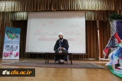 برگزاری جشن آغاز امامت امام عصر(عج) در پردیس فاطمه الزهرا(س) با حضور نماینده ولی فقیه شهرستان جلفا