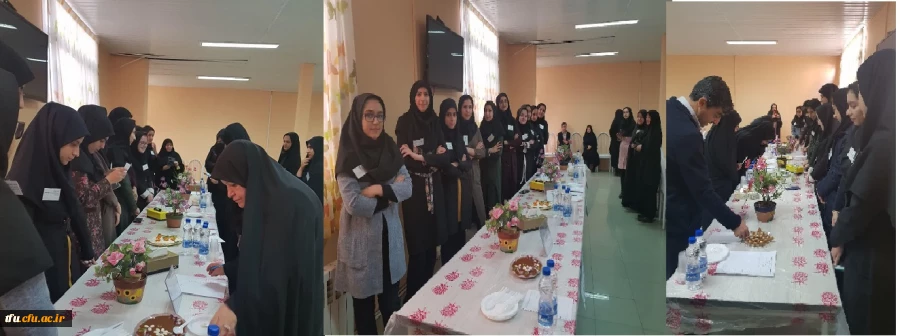 جشنواره غذای سالم در پردیس فاطمه الزهرا(س) تبریز برگزارشد  2