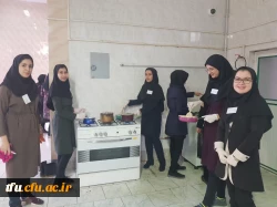 جشنواره غذای سالم در پردیس فاطمه الزهرا(س) تبریز برگزارشد