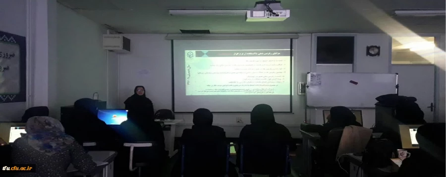 برگزاری کارگاه مدیریت منابع پژوهشی با نرم افزار در پردیس فاطمه الزهرا(س) برگزار شد 2