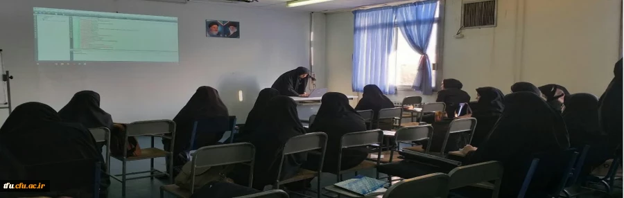 برگزاری کارگاه آموزش نرم افزار latex در پردیس فاطمه الزهرا(س)  2