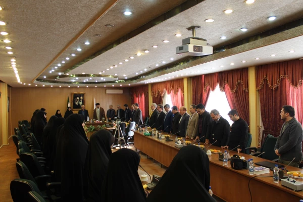 آیین تکریم و معارفه سرپرست پردیس فاطمه الزهرا(س) تبریز