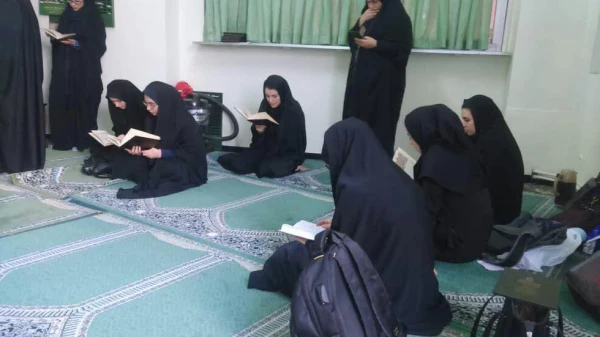 برگزاری مجلس بزرگداشت مادر گرانقدر خانم فاطمه نصیری در نماز خانه پردیس فاطمه الزهرا (س)