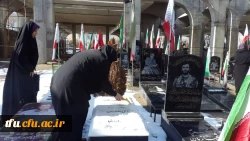 به مناسبت چهلمین سال انقلاب اسلامی و به همت واحد فرهنگی برگزار شد:

آیین غبارروبی مزار شهدا وادی رحمت تبریز 3