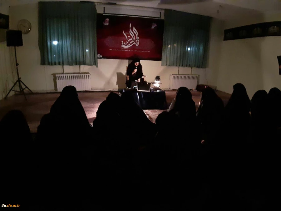 به مناسبت ایام فاطمیه برگزار شد:

سخنرانی با عنوان ویژه برنامه شهادت حضرت فاطمه (س) 4