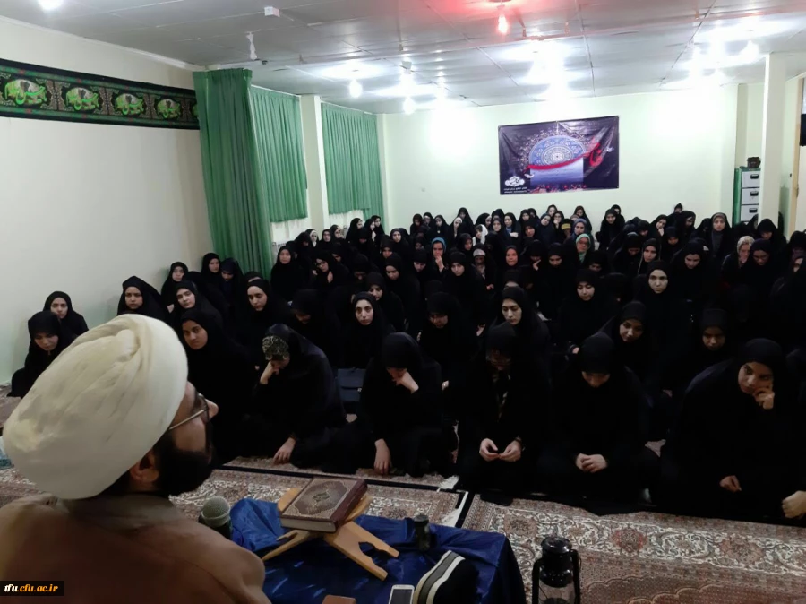 به مناسبت ایام فاطمیه برگزار شد:

سخنرانی با عنوان ویژه برنامه شهادت حضرت فاطمه (س) 4