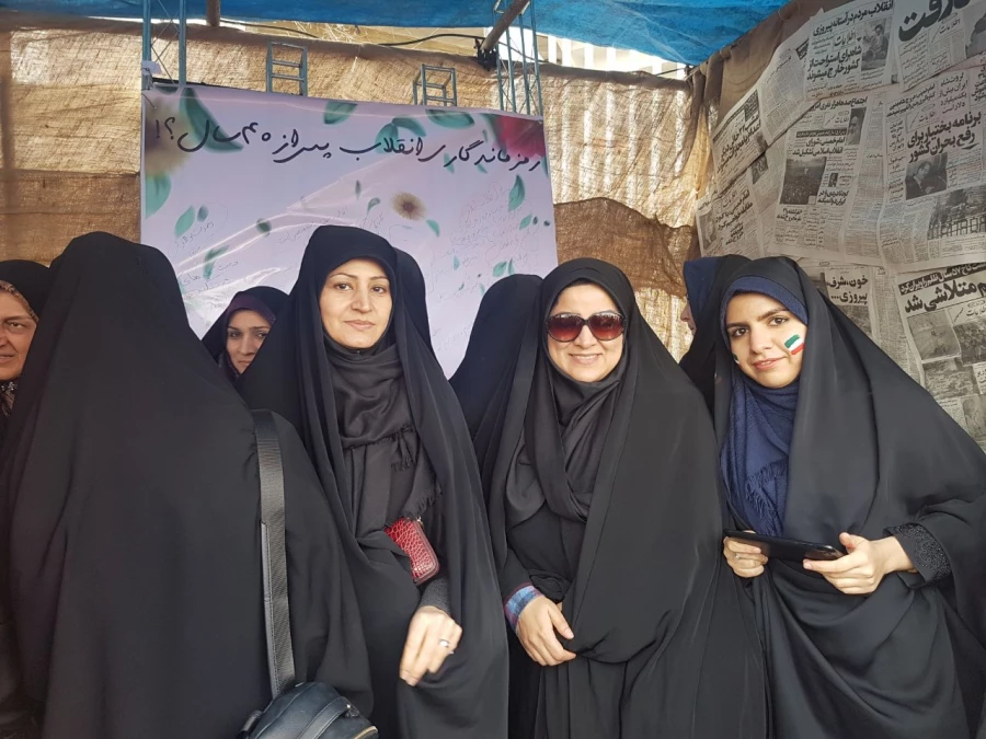 شرکت گسترده مسئولین، اساتید و کارکنان دانشگاه فرهنگیان استان آذربایجان شرقی در راهپیمایی 22 بهمن سال 97 2