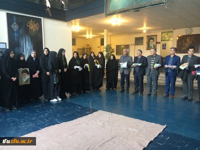 بدرقه دانشجویان عازم به دیدار با مقام معظم رهبری (مدظله العالی)