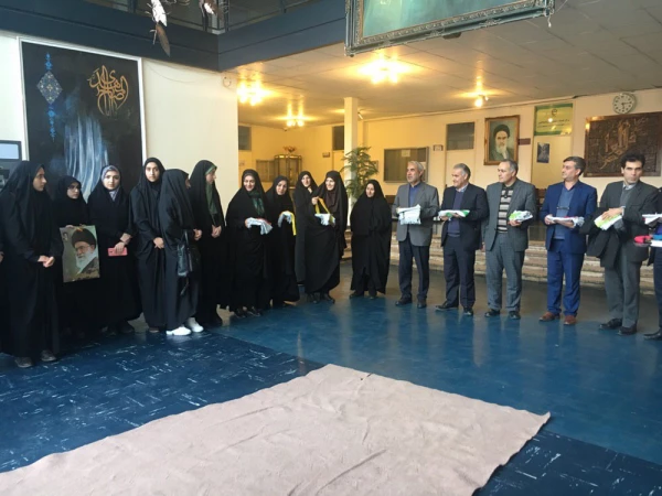 بدرقه دانشجویان جهت شرکت در مراسم دیدار با مقام معظم رهبری (مدظله العالی) 2