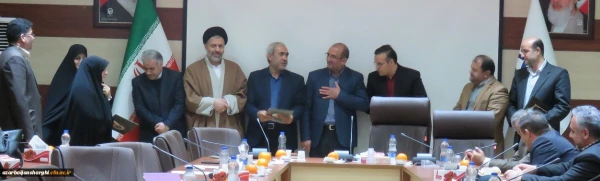 با حضور مشاور عالی ریاست دانشگاه فرهنگیان در تبریز صورت گرفت:

مراسم معارفه معاون هماهنگی امور استانی و معاونین پردیس های استان 7