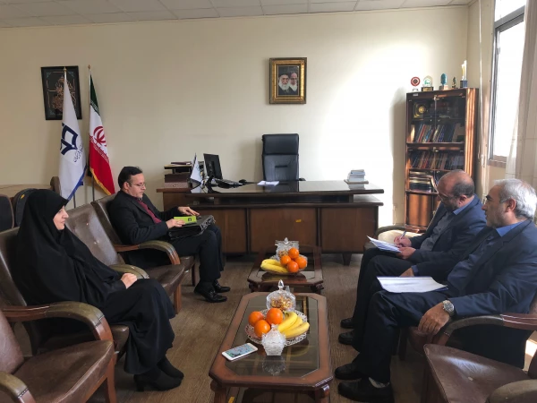 حضور و بازدید مشاور ریاست عالیه دانشگاه از پردیس فاطمه الزهرا(س) تبریز 2