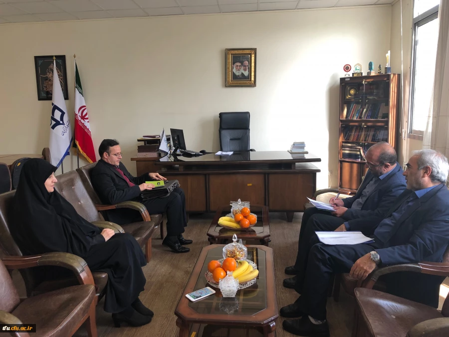 حضور و بازدید مشاور ریاست عالیه دانشگاه از پردیس فاطمه الزهرا(س) تبریز 2