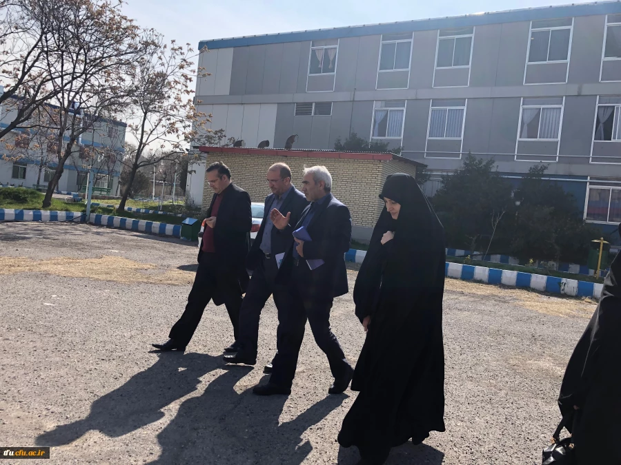 حضور و بازدید مشاور ریاست عالیه دانشگاه از پردیس فاطمه الزهرا(س) تبریز 3