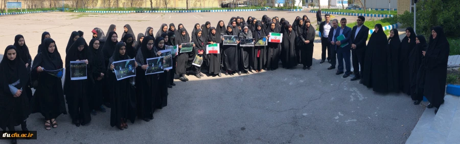 تجمع اعتراضی دانشجویان و اساتید در محکومیت اقدام آمریکا علیه سپاه پاسداران 2