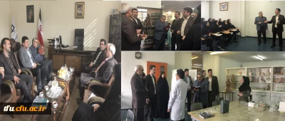 بازدید دکتر مصلحی مدیر کل طرح و برنامه بودجه دانشگاه فرهنگیان از پردیس فاطمه الزهرا(س)