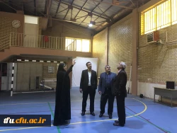 بازدید دکتر مصلحی مدیر کل طرح و برنامه بودجه دانشگاه فرهنگیان از پردیس فاطمه الزهرا(س) 2