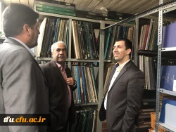 بازدید دکتر مصلحی مدیر کل طرح و برنامه بودجه دانشگاه فرهنگیان از پردیس فاطمه الزهرا(س) 2
