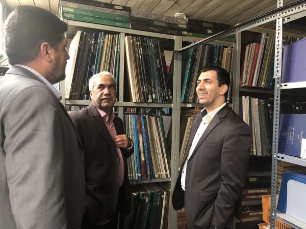 بازدید دکتر مصلحی مدیر کل طرح و برنامه بودجه دانشگاه فرهنگیان از پردیس فاطمه الزهرا(س) 2