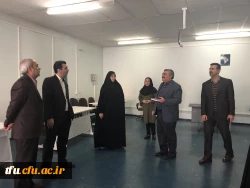 بازدید دکتر مصلحی مدیر کل طرح و برنامه بودجه دانشگاه فرهنگیان از پردیس فاطمه الزهرا(س) 2