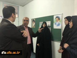 بازدید دکتر مصلحی مدیر کل طرح و برنامه بودجه دانشگاه فرهنگیان از پردیس فاطمه الزهرا(س) 4