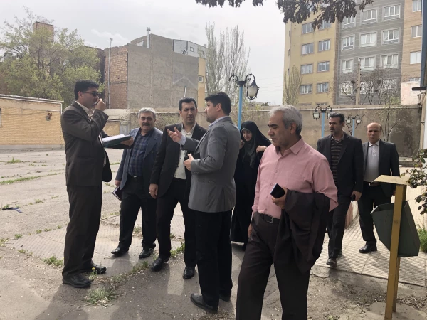 بازدید دکتر مصلحی مدیر کل طرح و برنامه بودجه دانشگاه فرهنگیان از پردیس فاطمه الزهرا(س) 7