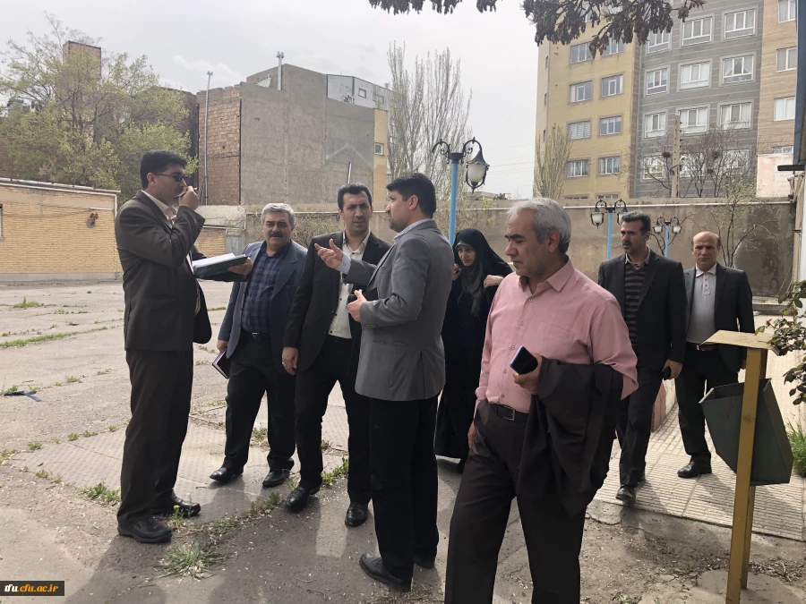 بازدید دکتر مصلحی مدیر کل طرح و برنامه بودجه دانشگاه فرهنگیان از پردیس فاطمه الزهرا(س) 7