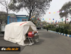 به همت  هلال احمر انجام شد؛

برپایی چادر هلال احمر برای جمع آوری کمک های مردمی به منظور ارسال به مناطق سیل زده کشور 2