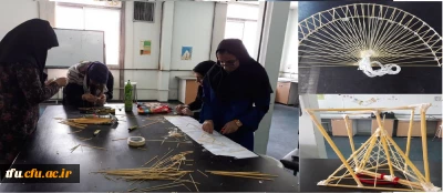 به همت واحد پژوهش و بسیج دانشجویی برگزار شد:

مسابقه سازه ماکارونی