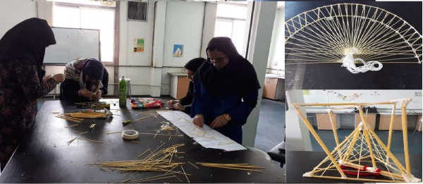 به همت واحد پژوهش و بسیج دانشجویی برگزار شد:

مسابقه سازه ماکارونی 2