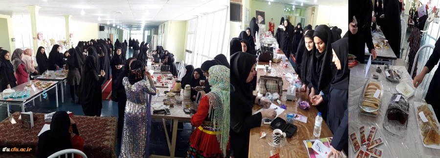 راه اندازی بازارچه وعرضه تولیدات دانشجویی و برپایی نمایشگاه صنایع دستی و سوغات اقوام ایرانی به همراه  برپایی ایستگاه سلامت و تندرستی 2