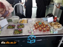 راه اندازی بازارچه وعرضه تولیدات دانشجویی و برپایی نمایشگاه صنایع دستی و سوغات اقوام ایرانی به همراه  برپایی ایستگاه سلامت و تندرستی 3