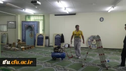 به جهت استقبال از ماه مبارک رمضان:

تجهیز نمازخانه پردیس فاطمه الزهرا(س) 2