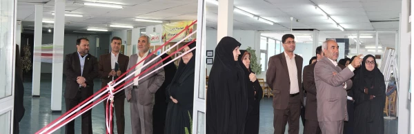 افتتاح نهمین نمایشگاه آثار هنری و دستاورد های علمی دانشجویان 2