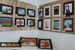 افتتاح نهمین نمایشگاه آثار هنری و دستاورد های علمی دانشجویان 4