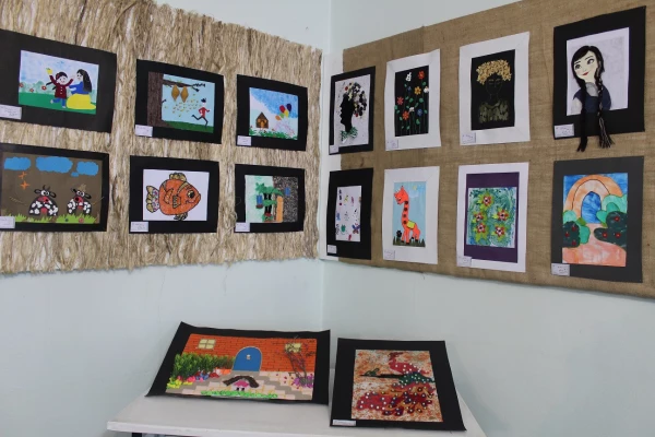 افتتاح نهمین نمایشگاه آثار هنری و دستاورد های علمی دانشجویان 4