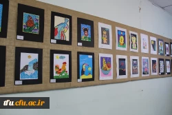 افتتاح نهمین نمایشگاه آثار هنری و دستاورد های علمی دانشجویان 6