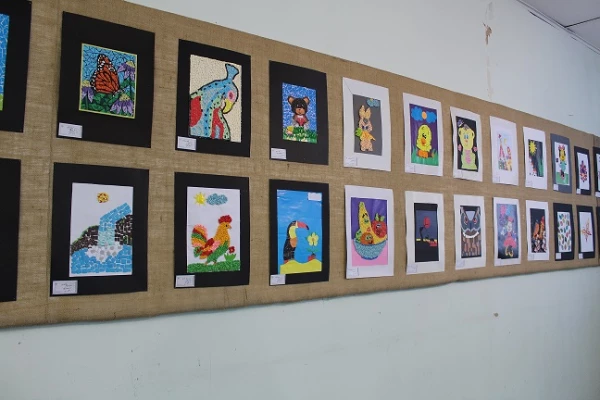 افتتاح نهمین نمایشگاه آثار هنری و دستاورد های علمی دانشجویان 6