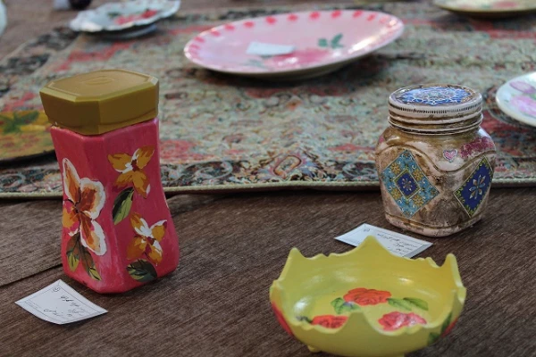 افتتاح نهمین نمایشگاه آثار هنری و دستاورد های علمی دانشجویان 10