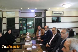 دیدار هیئت مدیره دانشگاه فرهنگیان آذربایجان شرقی با دکتر پاشایی مدیرکل آموزش پرورش استان 3