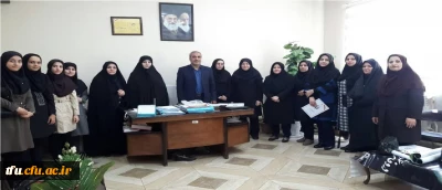 بازدید و تجلیل از معلمان راهنمای کارورزی پردیس فاطمه الزهرا(س)