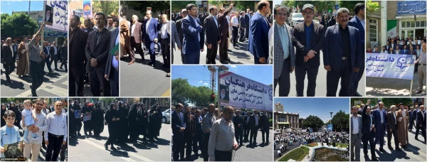 حضور در راهپیمایی عظیم روز جهانی قدس 3