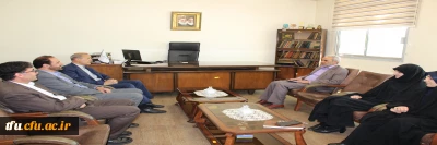 بازدید دکتر میرحمایت میرزاده سخنگوی کمیسیون آموزش مجلس از پردیس فاطمه الزهرا(س)