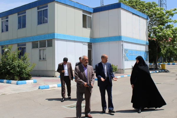 بازدید دکتر میرحمایت میرزاده سخنگوی کمیسیون آموزش دانشگاه فرهنگیان از پردیس فاطمه الزهرا(س) 5