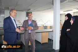 بازدید دکتر میرحمایت میرزاده سخنگوی کمیسیون آموزش دانشگاه فرهنگیان از پردیس فاطمه الزهرا(س) 8