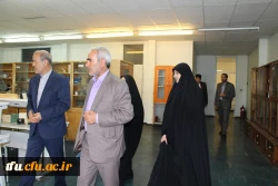 بازدید دکتر میرحمایت میرزاده سخنگوی کمیسیون آموزش دانشگاه فرهنگیان از پردیس فاطمه الزهرا(س) 9