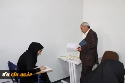 در محل برگزاری امتحانات نیسمال دوم تحصیلی 98-97 پردیس فاطمه الزهرا(س) انجام شد:

بازدید آقای دکتر رحیمی، مدیر نیازسنجی و تولید محتوای آموزش های کوتاه مدت و مجازی دانشگاه فرهنگیان به همراه مدیر امور پردیس های استان آقای دکتر خدیوی 5