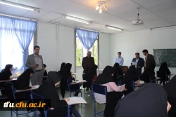 بازدید معاون آموزشی و تحصیلات تکمیلی دانشگاه فرهنگیان از روند برگزار امتحانات نیمسال دوم تحصیلی 98-97 4