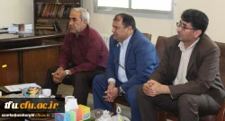 بازدید معاون آموزشی و تحصیلات تکمیلی دانشگاه فرهنگیان از روند برگزار امتحانات نیمسال دوم تحصیلی 98-97 9